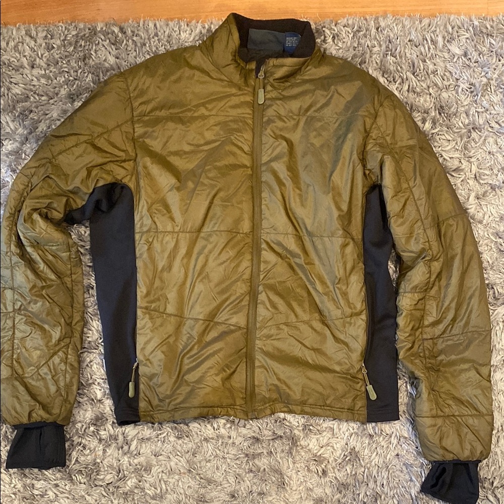Men’s large Tan/ black Men's Jacket